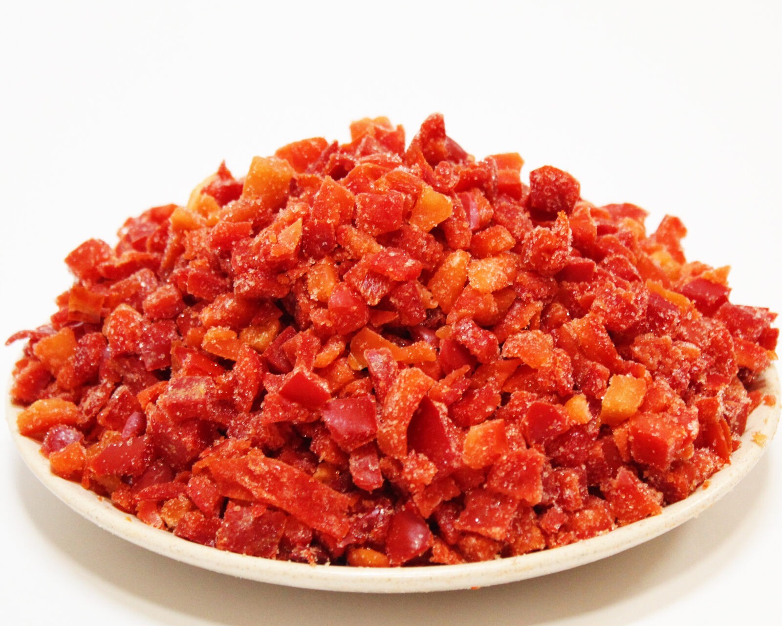 Перец красный кубик